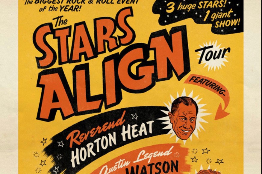 The Stars Align with Reverened Horton Heat, Dale Watson & Jason D. Williams